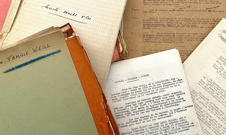 Archives de la famille Weill durant la Seconde Guerre Mondiale
