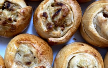 Knishes de pommes de terre yiddish