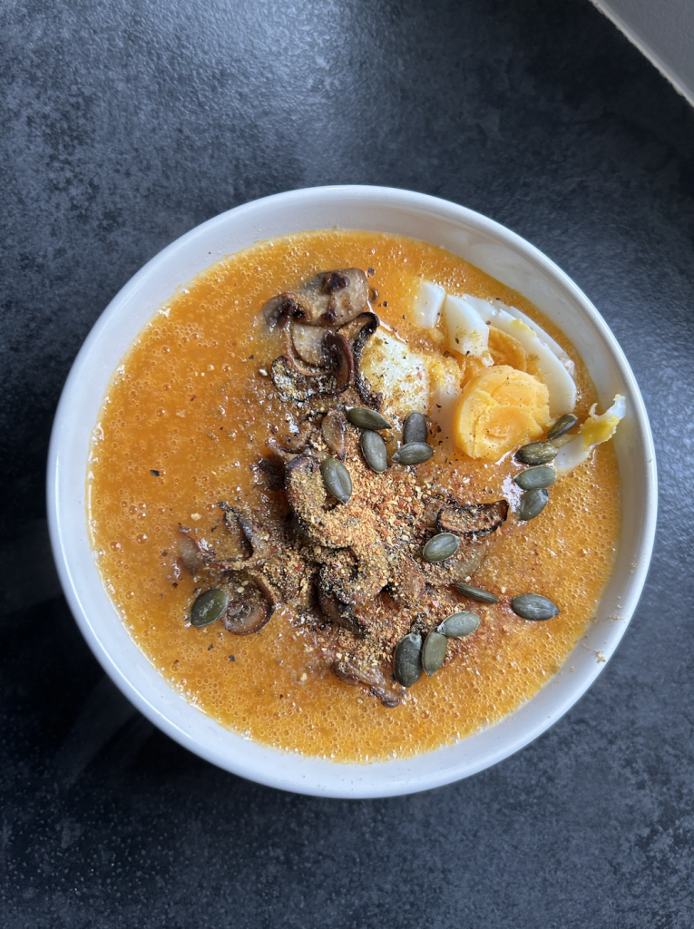 Soupe d’automne aux carottes