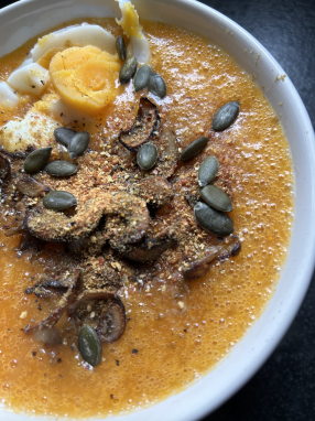 Soupe d’automne aux carottes recette